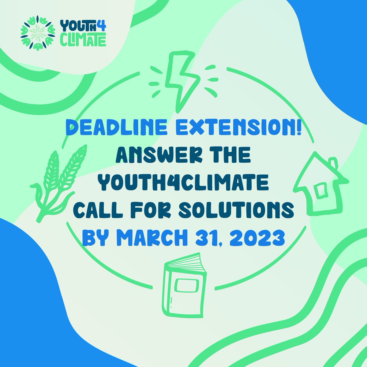 UNDPAccLabs's tweet photo. 📢 Are you a young person with bold ideas on climate?  
Join @Y4COfficial's "Youth4Climate" challenge by our action partner @mase_it &amp; the @UNDP_RomeCentre

🌍 You still have time! 
Submit your proposal here👇 https://t.co/FmgcNNld8f

[Winner will receive financial support] https://t.co/5aNayJY6S3