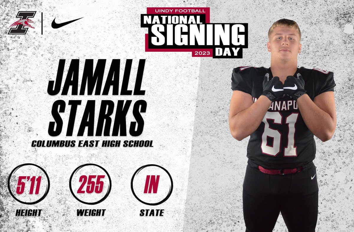 UIndy Football (@uindyfb) on Twitter photo Welcome to Indianapolis, <a href="/StarksJamall/">Jamall starks</a>
Officially a Hound! ✍️
#GoHounds | #TogetherWeWin Welcome to Indianapolis, <a href="/StarksJamall/">Jamall starks</a>
Officially a Hound! ✍️
#GoHounds | #TogetherWeWin