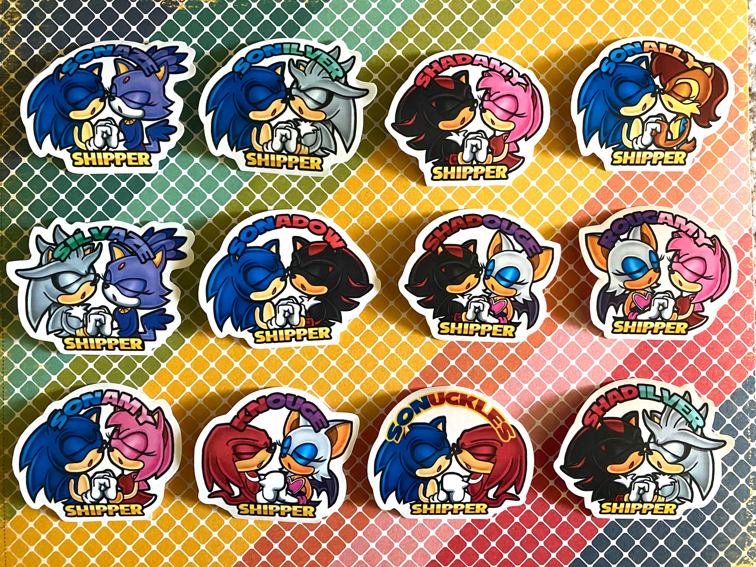 Sonic the Hedgehog™ badges