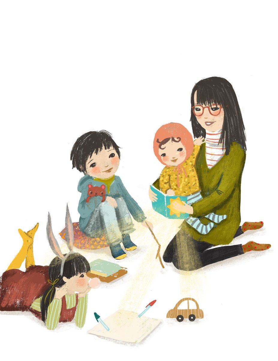 When I say to a parent, “read to a child”, I don’t want it to sound like medicine. I want it to sound like chocolate. — Mem Fox

Celebrating World Read Aloud Day ☀️ 🪄
#WorldReadAloudDay #WorldReadAloudDay2023 #kidlit #kidlitart #childrensbooks