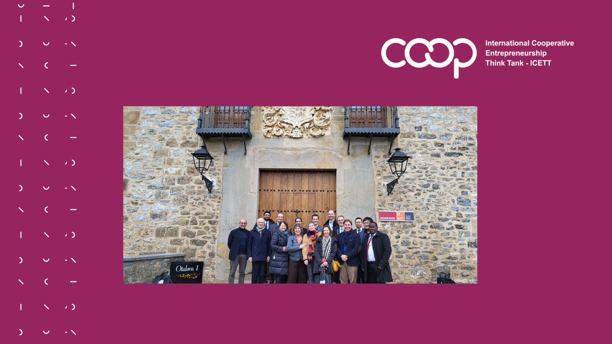 The #ICETT was formed in 2018 by the ICA to boost #coops' entrepreneurial performance. 

Through innovative ideas, research, education, and cooperation, its members address the global challenges that cooperative enterprises are facing today.

#ICETTPlenary