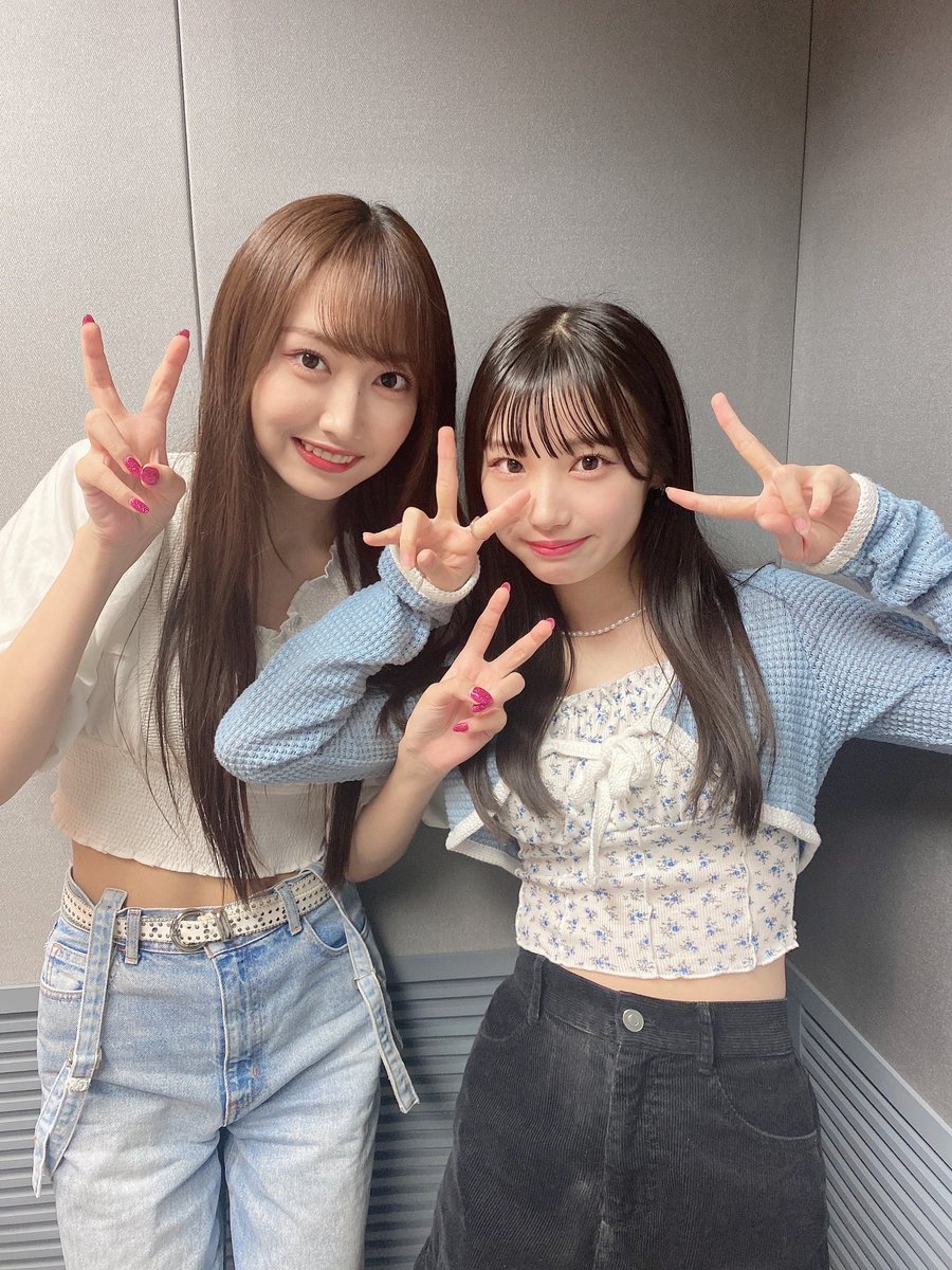 あみちゃんのが大きい…？🤔