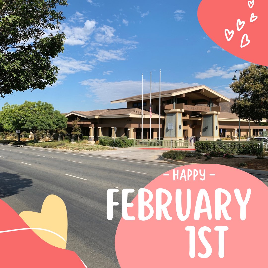 YucaipaPD's tweet photo. Happy February 1st.
Is love all you need? Not this month. Add respectful, caring, kind and patient. Mix that all together and you can accomplish anything and keep in mind all love begins from within. Remember #YucaipaPD is here for you. #happyFeb1 #love ๐ฎ๐ผโโ๏ธ๐ฎ๐พ๐ฎ๐ผโโ๏ธ๐๐ https://t.co/8MW156c8To
