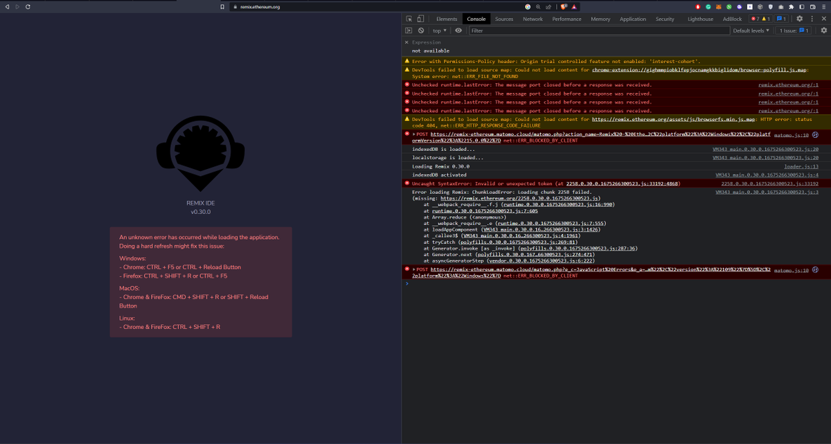 What is this <a href="/EthereumRemix/">Remix Project</a>, Remix-IDE is currently down?