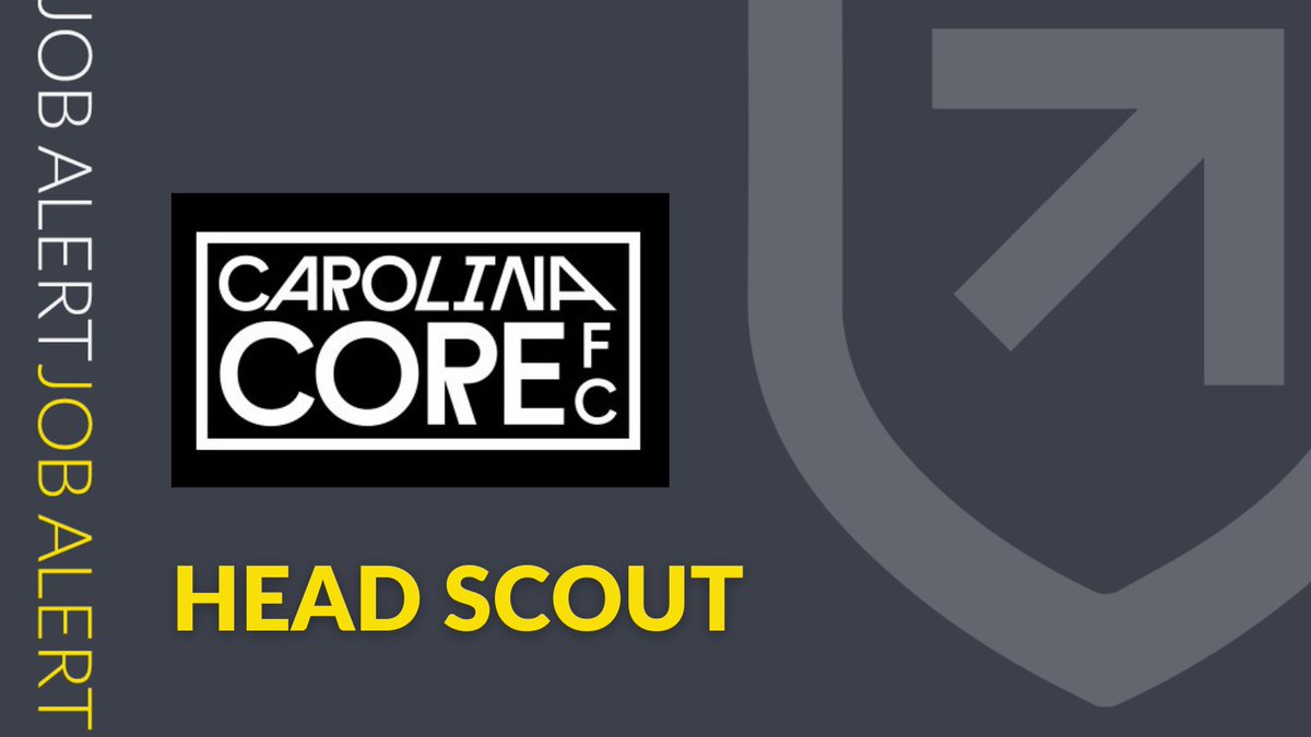 Football Careers on Twitter "𝗝𝗢𝗕 𝗔𝗟𝗘𝗥𝗧 📣 CarolinaCore_FC looks to