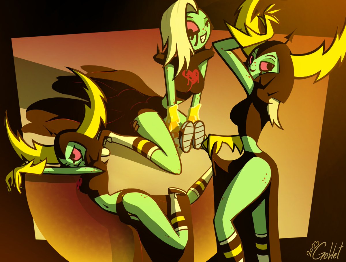 Go_het's tweet image. I am still alive and I return with a #LordDominator
drawing :D
Another lighting version can be found on my pixiv:
pixiv.net/en/artworks/10…

#WanderOverYonder #fanart  #WOYFanart