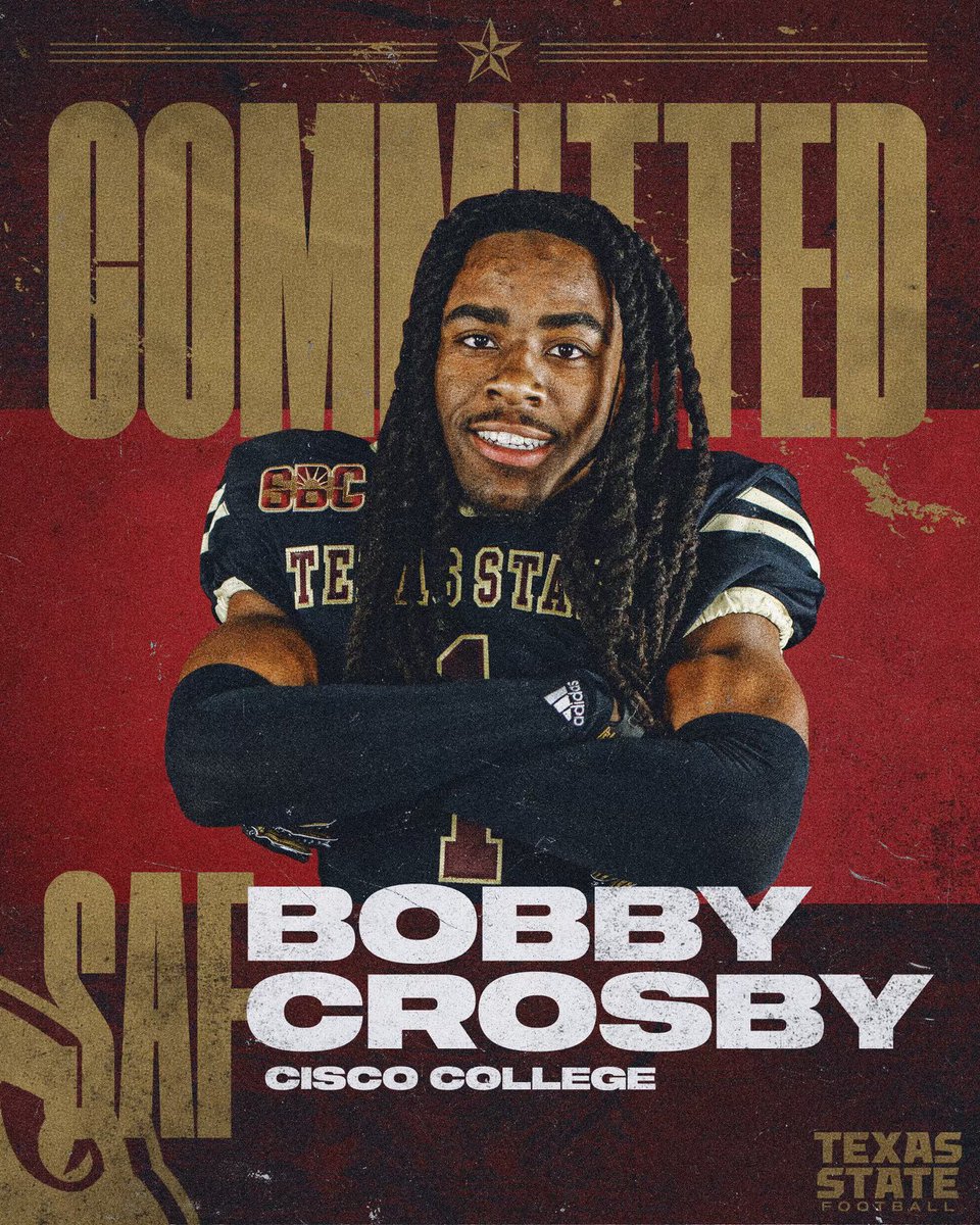 BobbyCrosby954's tweet photo. Signed ✍🏾 @TXSTATEFOOTBALL https://t.co/GxOynEi7Oc
