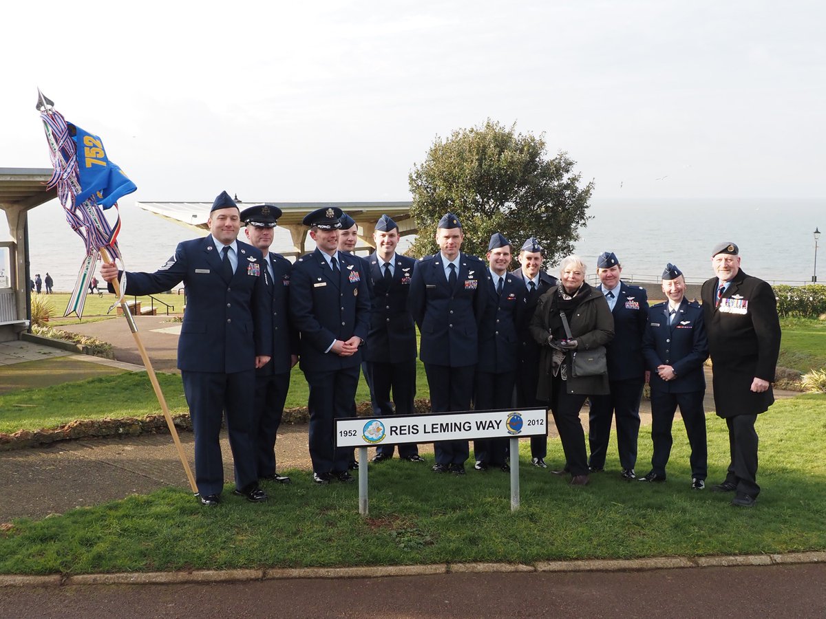 An honour to be asked to attend the 70th anniversary of the 1953 floods at Hunstanton Norfolk with the 67th SOS and RAF Sculthorpe Heritage Centre @352SOW @RAFMildenhall in which Reis Leming won the George Medal for his bravery @simplyplanes @milairpix