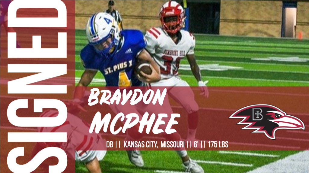 RavenFootballBC's tweet photo. Signal caller in the secondary! 
Welcome to the Raven Family, Braydon McPhee! 
@BraydonMcPhee 
#UnleashGreatness https://t.co/kB4kOYXZIB
