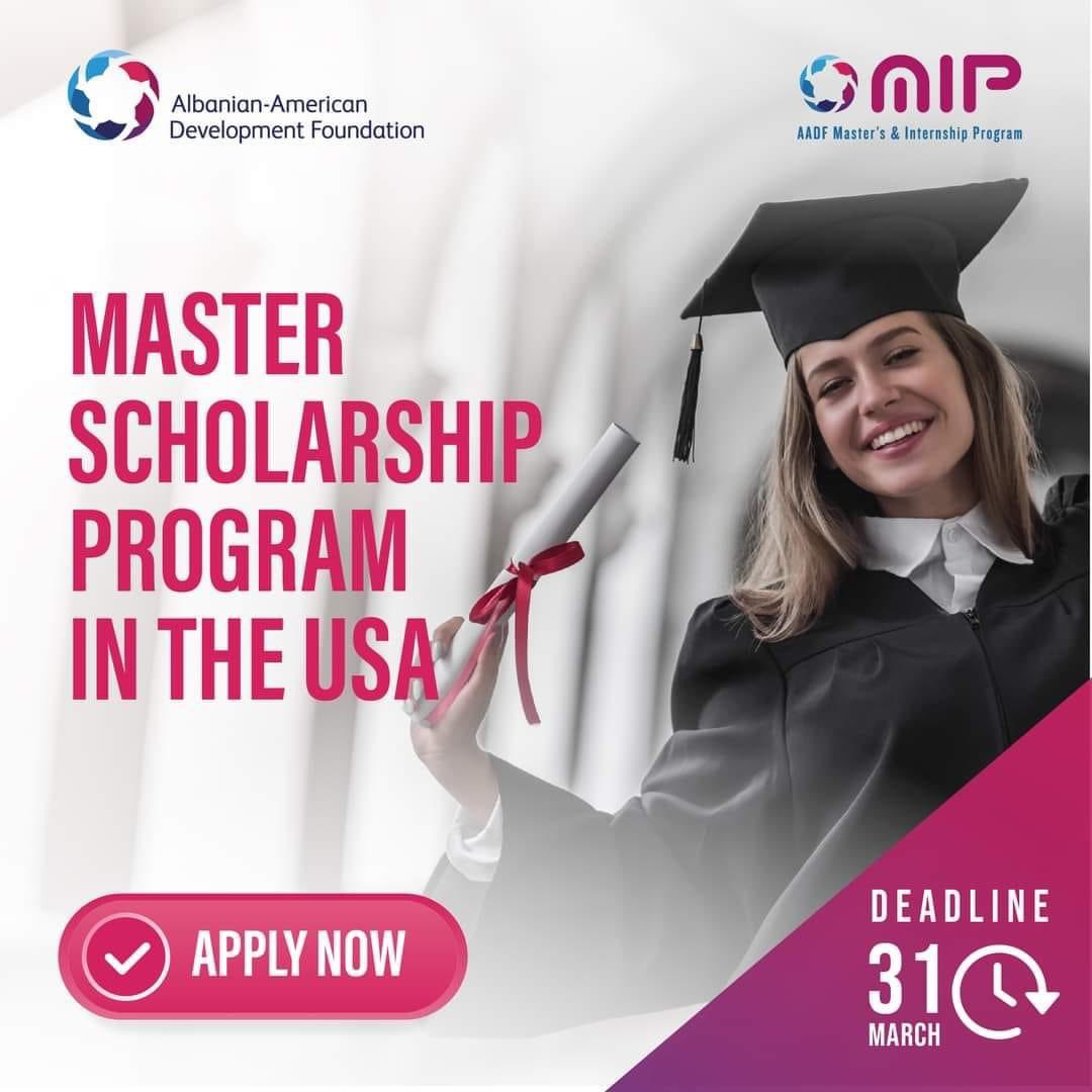 AADF announces the Call for Applications for a Fully-Funded Master's Scholarship Program, in one of the best universities in the U.S.A 🗽

The 2024 #MIP Master Fellowship application is now open.

Apply NOW 🔗 mip-aadf.org/master/master-…