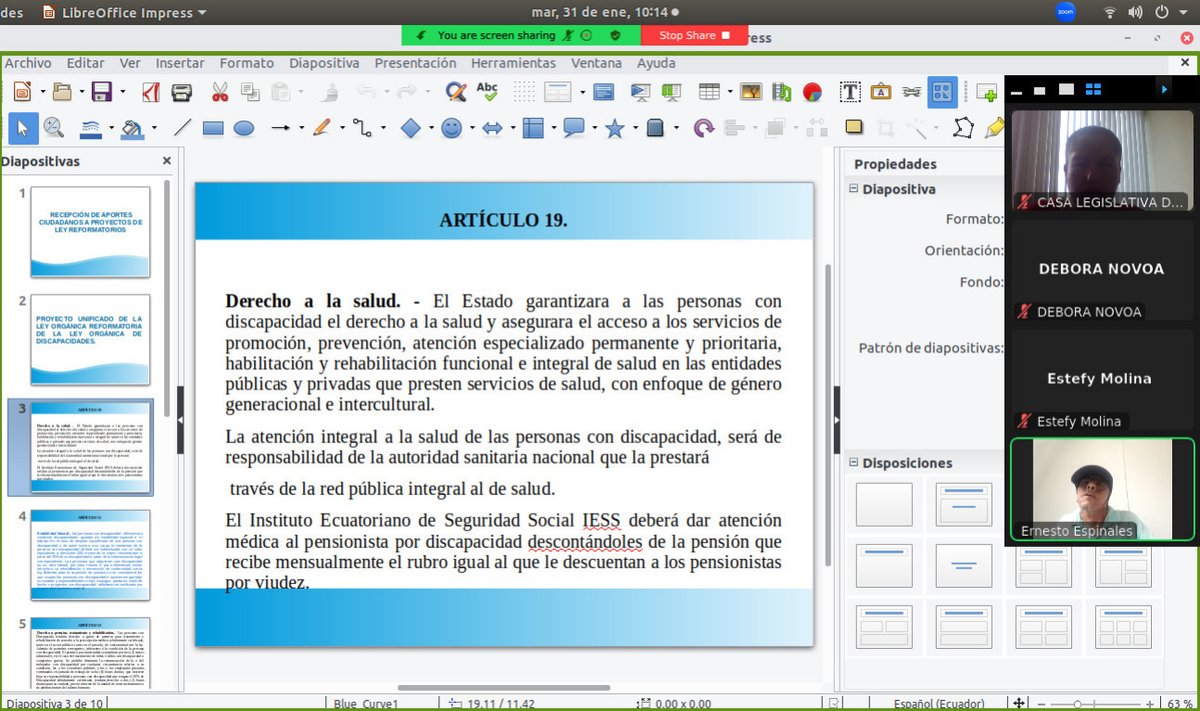 CANOrellana's tweet photo. La @AsambleaEcuador @P_CiudadanaAN  a través de la @CANOrellana , realizó la Socialización del PROYECTO UNIFICADO DE LA LEY ORGÁNICA REFORMATORIA DE LA LEY ORGÁNICA DE DISCAPACIDADES, con la participación del Lcdo. Ernesto V��lez  y Msc. Lorenzo Mayancela.
#DelDiálogoAlosHechos. https://t.co/whI1SHzmrH