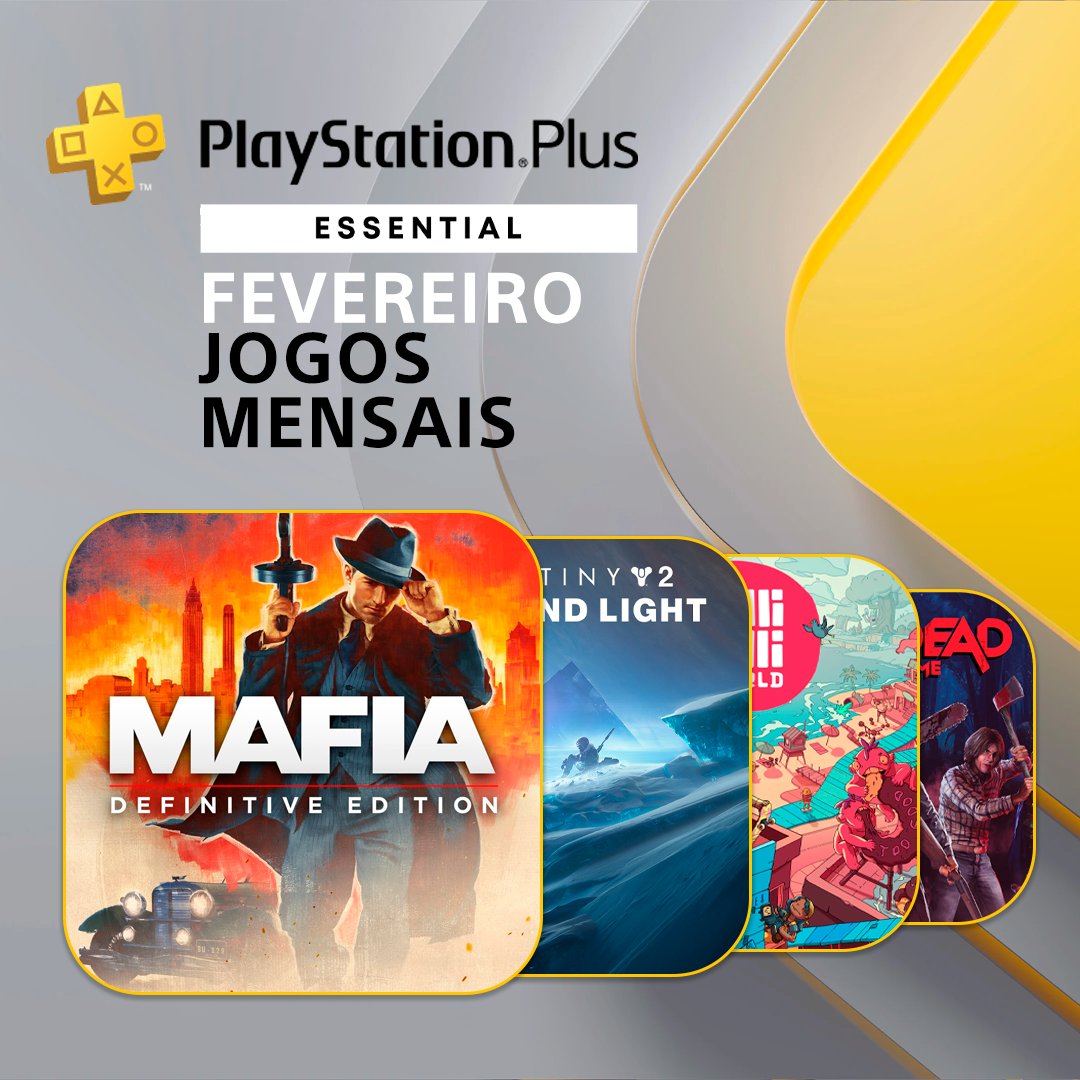 MeuPlayStation on X: 🚨SAIU! Confira os jogos do PS Plus