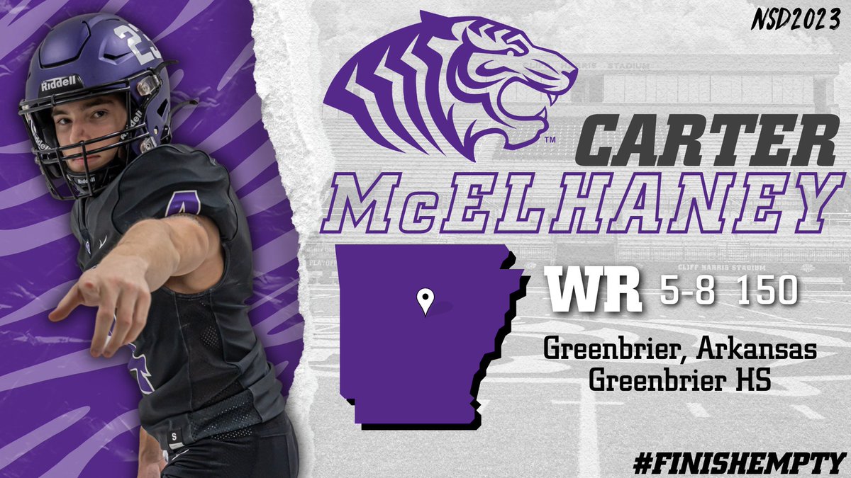 From Panther to Tiger, Welcome Home Carter!

#FINISHEMPTY #NSD23