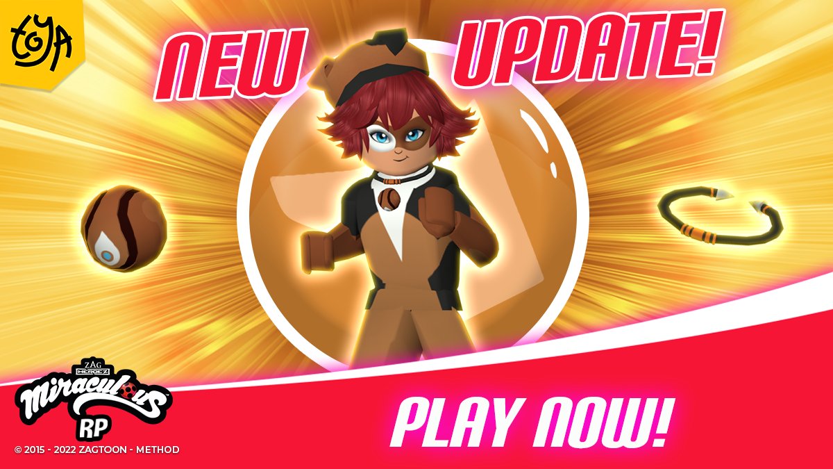 Toya Play on X: ✨Miraculous RP Update! ✨ 💕 New Super Power