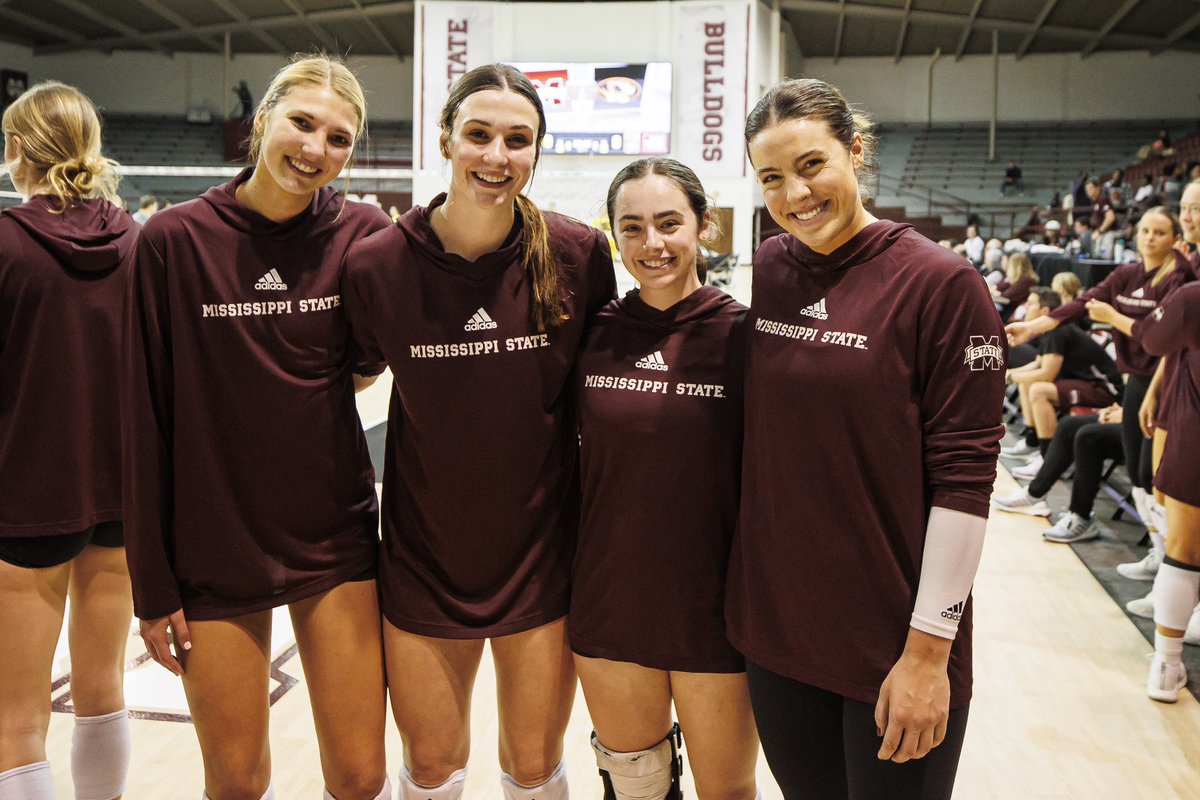HailStateVB's tweet photo. Today and every day, we celebrate and honor the past, present and future achievements of women and girls in sports! ❤️ 

Happy National Girls &amp; Women in Sports Day! 

#HailState🐶 | #NGWSD2023 https://t.co/N8fSpHsvrl
