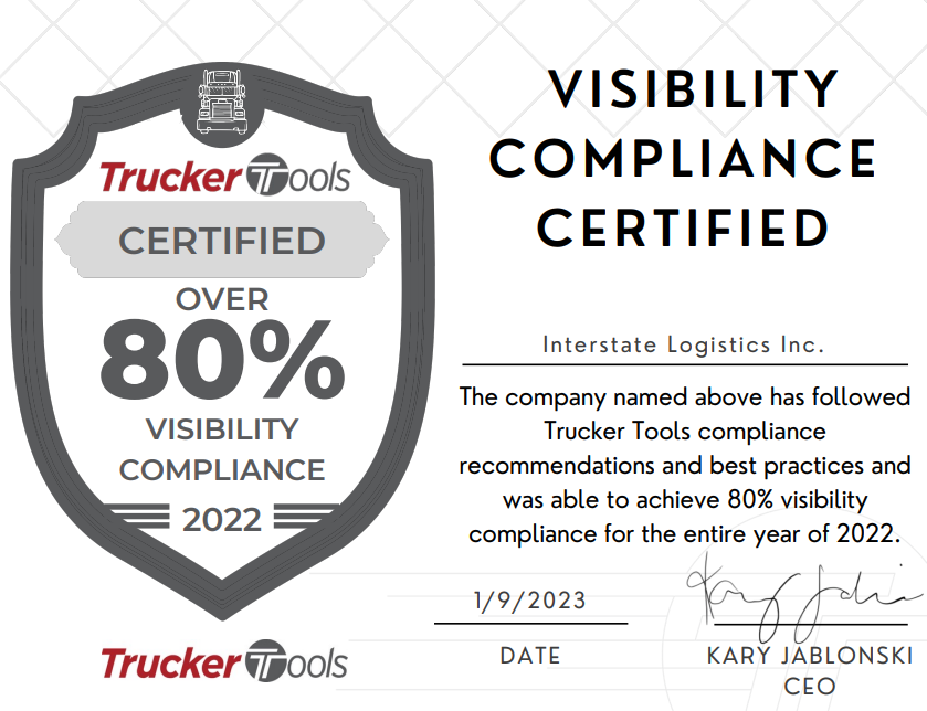 InterstateLog's tweet image. So proud of our team! Here&apos;s to another fantastic year! 
#InterstateLogistics #TruckerTools 🏅🚚