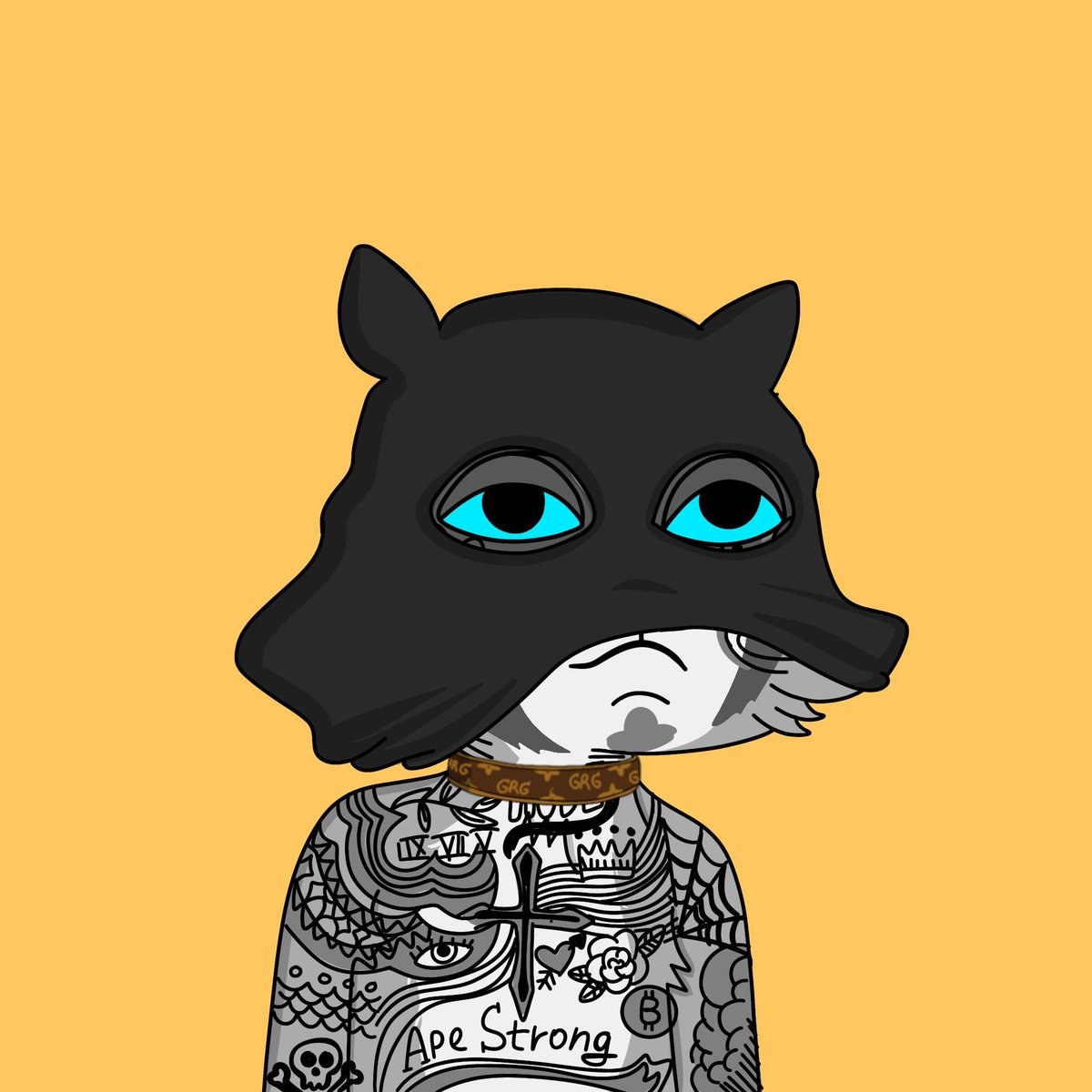 CioTheGemini's tweet photo. Heard there was a Gang of Raccoons hanging out in the gutter🔥 AND OF COURSE!! I had to grab a ski mask for my boy KODAK MALLOW 🥷 ⚫️⚪️

@GangRaccs 
#nftart #gutterraccs #gutterraccoons #guttergutter #ganggang #guttercatgang #gutterraccoon472 

Gutter Raccoon #472 🦝⚫️⚪️ https://t.co/o1mg5cbuDw