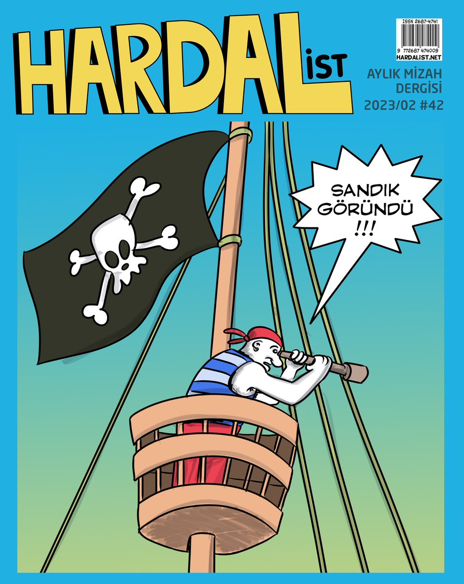 hardalistdergi's tweet image. 🚀Yeni Sayı Yayında👍😉 

📌Hardalist #MizahDergisi 'nin #Şubat 2023 4️⃣2️⃣. Sayısı Yayınlandı 😎 

📎Okumak İçin Dergi Linki 👇

hardalist.net/hardalist-miza… 

#karikatür #karikatürist #cartoon #cartoonist #mizah #mizahdergisi #Şubat #2023 #dergi #hardalist #hardalistdergi