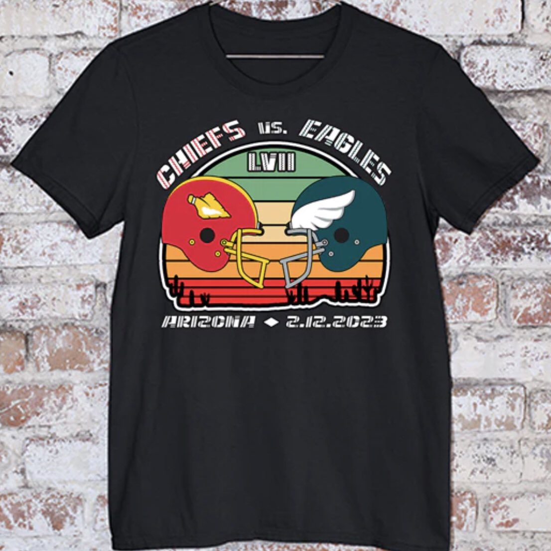 UndergroundPHI's tweet photo. MERCH DROP 🚨🚨🚨

Our official Underground x @phi_apparel_co “Vintage Big Game” merch capsule is LIVE! Gear up for #SuperBowlLVII &amp; use code “UNDERGROUND” for 10% off your order!

#ChiefsKingdom x #FlyEaglesFly 

🦅: https://t.co/70NSQ21cGJ

🦅: https://t.co/Libep8J81B https://t.co/HQgAU7209L