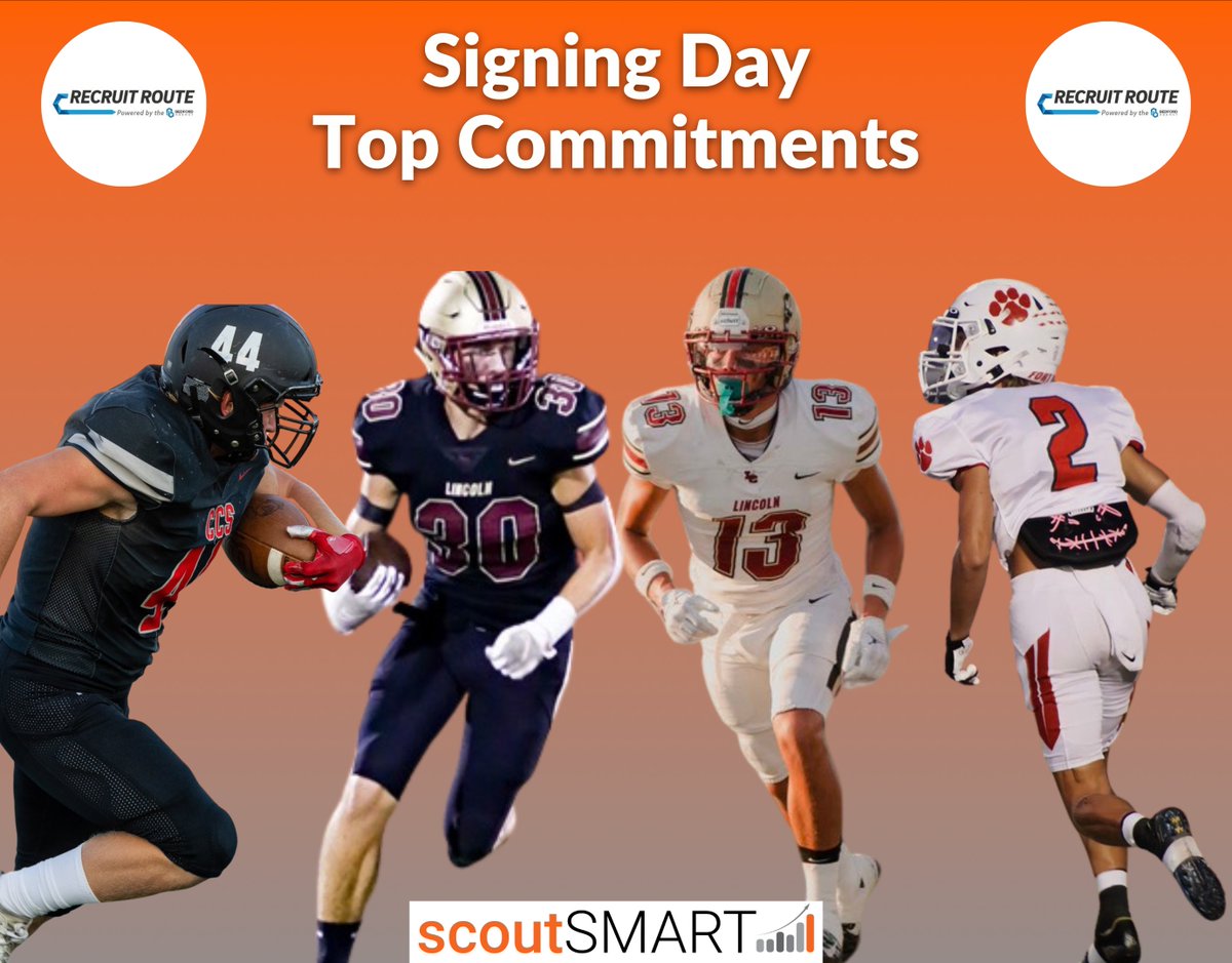 🚨 Signing Day Top Commitments 🚨
 
⭐️ WR Cam Dooley ➡️ <a href="/esuhornetsfb/">ESU Hornet Football</a>

⭐️ LB Easton Rogers ➡️ <a href="/esuhornetsfb/">ESU Hornet Football</a>

⭐️ LB/TE Blake Meek ➡️ <a href="/OBU_Football/">OBU Football</a>


⭐️ WR Cade Waggle ➡️ @sbu_football
 
Community: <a href="/recruit_route/">Recruit_Route (Powered by Bedford Agency)</a> 

Congrats to all these athletes! 👏🏽 #SigningDay