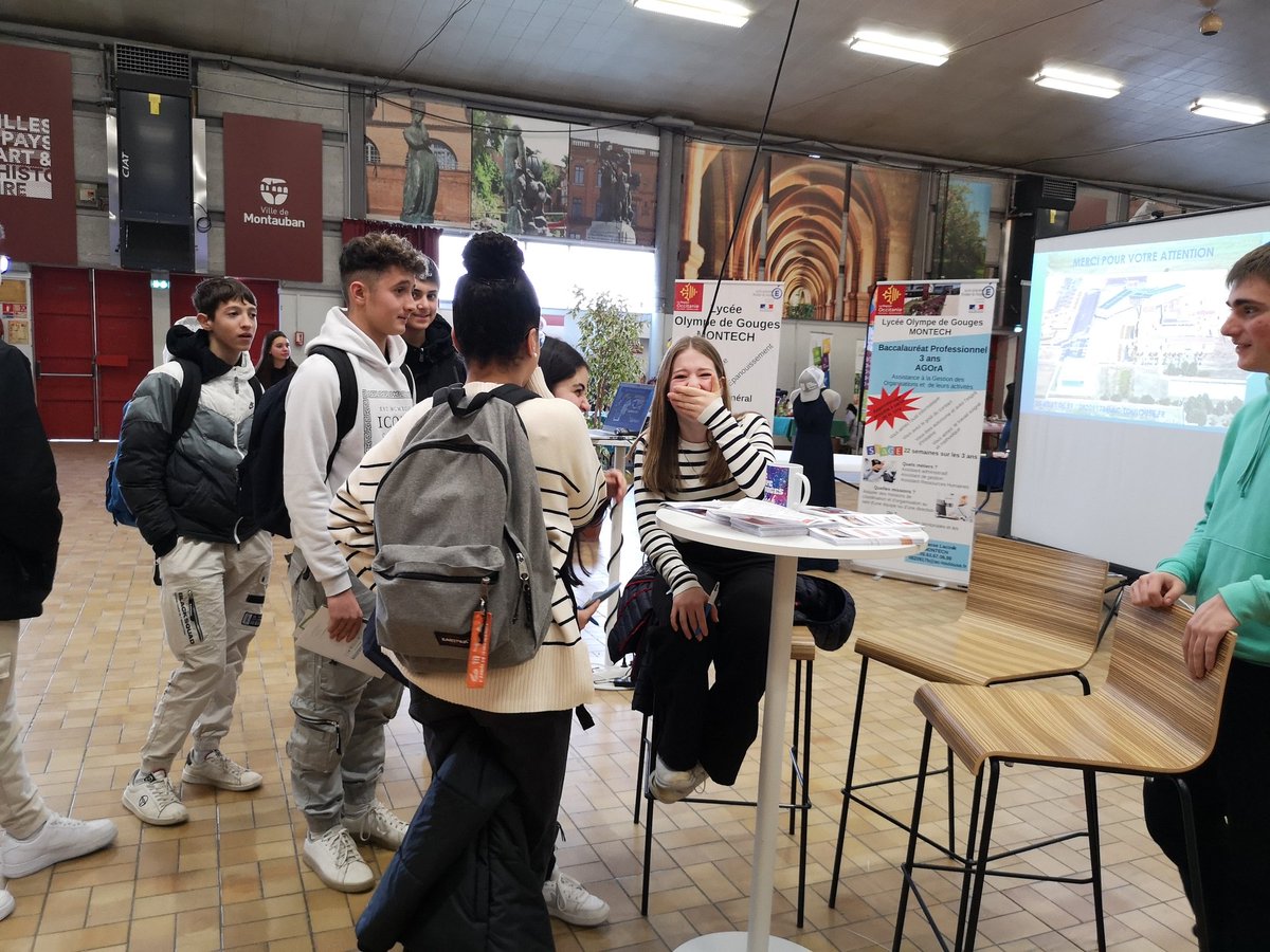 Lycée Olympe de Gouges MONTECH tweet media