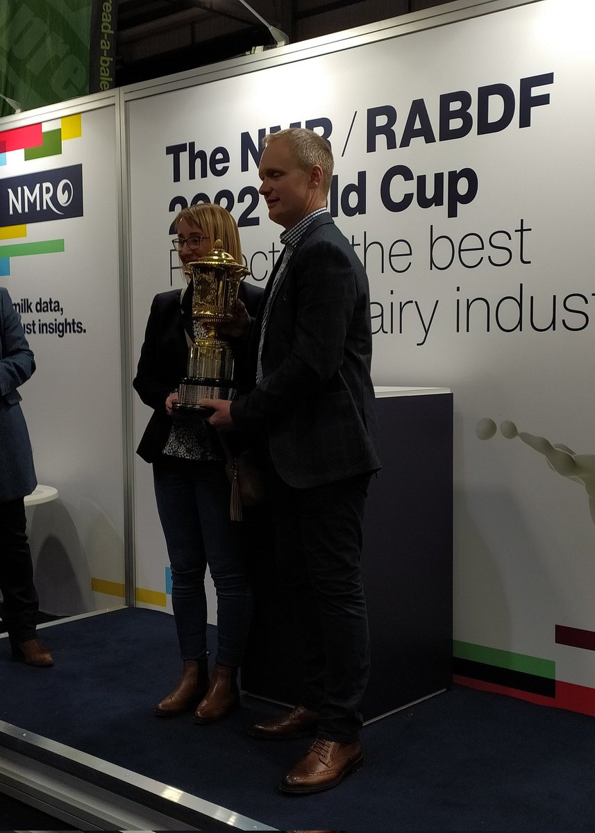 Congratulations to  The Logan family, Ayrshire on winning the <a href="/theRABDF/">RABDF</a> GoldCup 2022 <a href="/Dairy_TechUK/">Dairy-Tech</a> . #NMR #goldcup