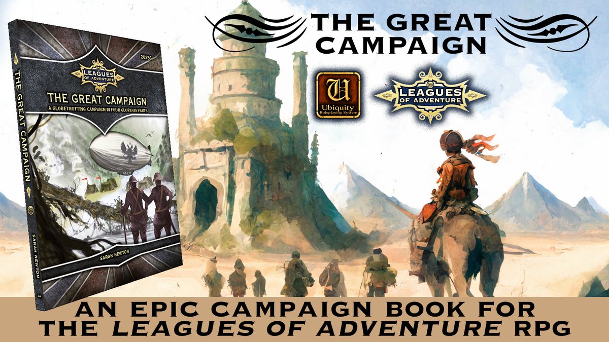 Coming soon to Kickstarter!
#ubiquity #leaguesofadventure #rpgs #Kickstarter