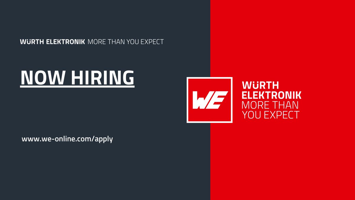 WurthElectronic's tweet photo. It's tax time and WE are looking for a Tax Specialist responsible for all global tax issues for Wurth Elektronik. This candidate would have a good understanding of OECD Tax Agreement and 

https://t.co/yVUJUdbP2s 

#WurthElektronik #Careers #hiring #tax https://t.co/KKi6buFP0X