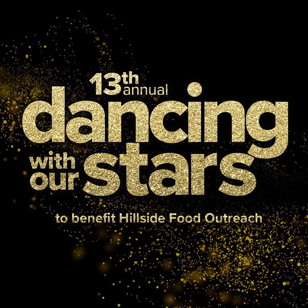 Dancing with our Stars is just over two months away, April 29th 2023. We will be featuring each of our Dancers soon. Save the date as tickets will be available soon!
Thank you for your support! #hfo #hillsidefoodoutreach
#neighborshelpingneighbors #bringingnutritionandhope #DWOS