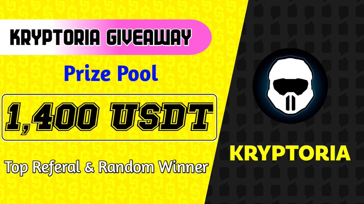 Virtual Land x Kryptoria - Upcoming IDO #Giveaway 🔥

😱 Total Giveaway Pool - $1,400 USDT 🎁

To Enter ⤵️
➡️ Follow 
<a href="/VirtualLand_/">Virtual Land || Metaverse ❤️‍🔥</a> &amp; <a href="/NFTVenturePro/">NFT Venture || Web 3.0 🧭</a> &amp; <a href="/Kryptoria/">Kryptoria</a>
➡️ Like, RT &amp; Tag 3 Friends
➡️ Finish Gleam : wn.nr/Yyhhts

#Airdrop #fcfs #NewAirdrop #USDT
