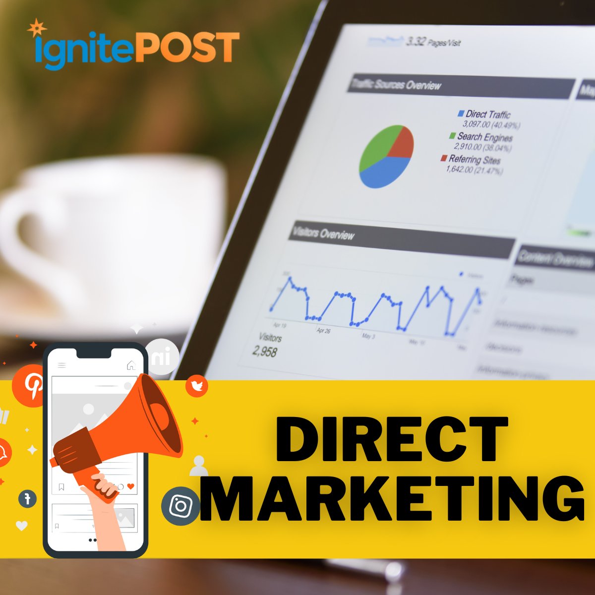 Tired of sending cold outreach to prospective companies and clients? 

✅Check us out at ignitepost.com with highly personalized direct mail and get better results on your sales and revenue! 

✅No work for your marketing team, we do the work for you!

#sales #marketing