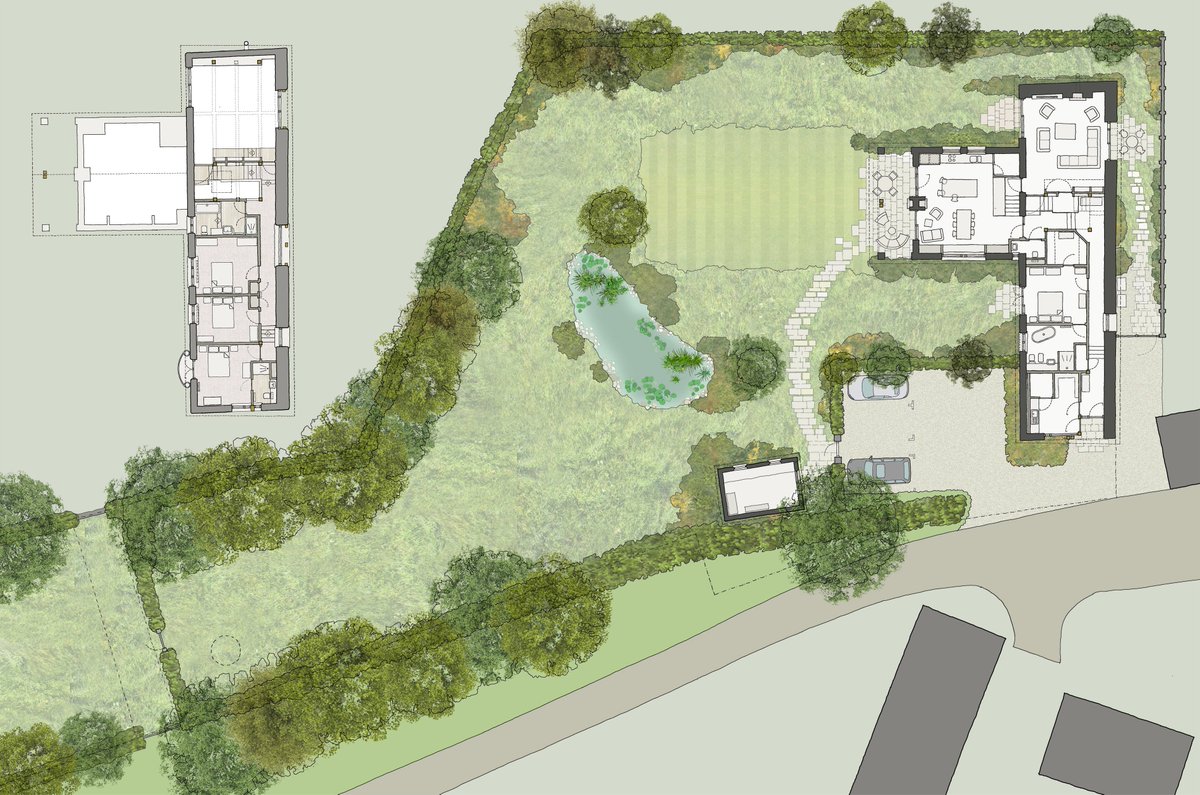 Re_Format's tweet image. Detailed planning permission has been granted for the transformation of a traditional stone and cob Devon barn into a stunning country home. 
#devonbarn #architecture #architect #planningpermission #planning