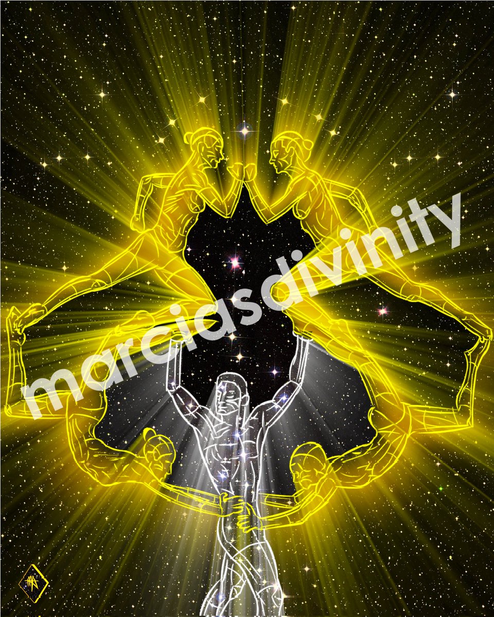 Together we rise! 
#marciasdivinity #NFT #NFTCommuinity #art #fineart #DigitalArtist #opensea #Spirituality #Wednesday
