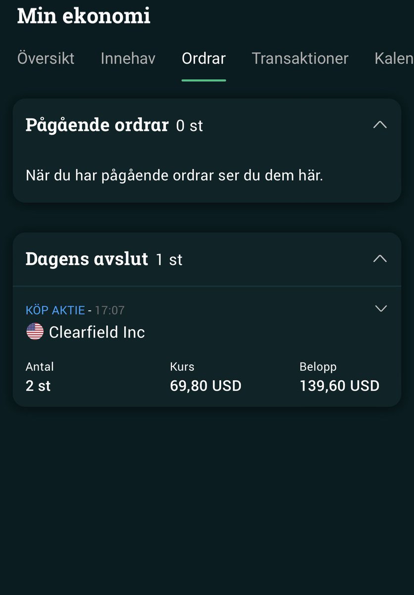 bearmarketwar's tweet photo. Fyller på 2 extra inför rapporten imorgon #clfd #clearfield https://t.co/9d3b8rotIj
