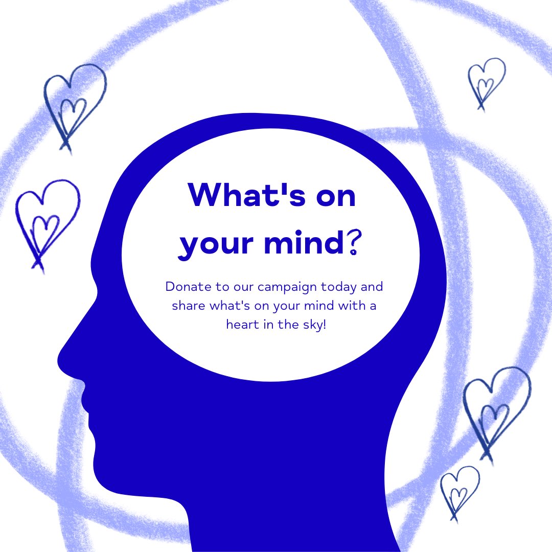 worcsmind's tweet photo. What’s on your mind? 🧠

Tomorrow is #TimeToTalk Day, so we’re asking you to join in with our ‘what’s on your mind’ campaign to raise awareness of mental health and the importance of looking after our mind. 

Support our campaign here: https://t.co/3mDjoVQB8T 💙 

#SWWMind https://t.co/Jpe5iCvA1Z