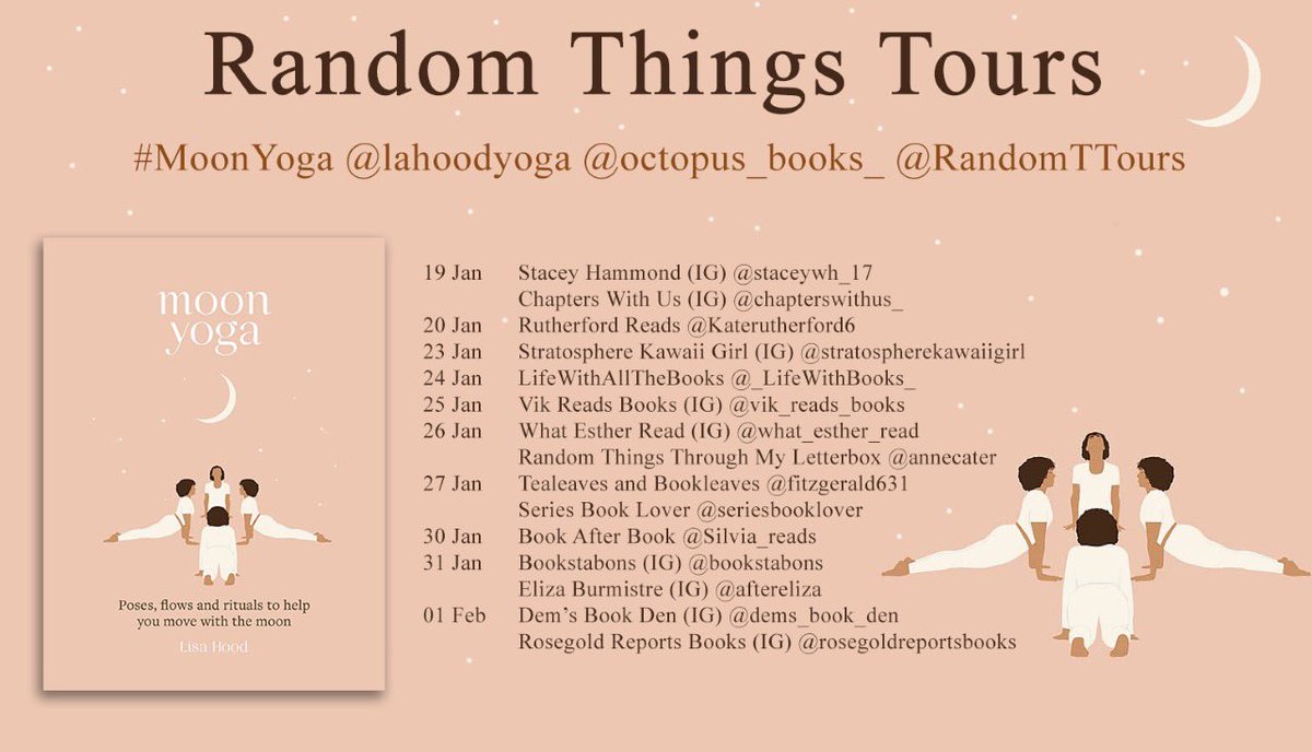 QuirinusReads's tweet photo. Delightful, insightful and spiritually nourishing! That’s the gorgeous #MoonYoga book which I’m reviewing today on bookstagram: https://t.co/eDbC0HES0h Ideal for yogis and newbies alike this beautiful guide helps you align your energy with different moon phases. #booktwt https://t.co/6vy2ZnbxI4