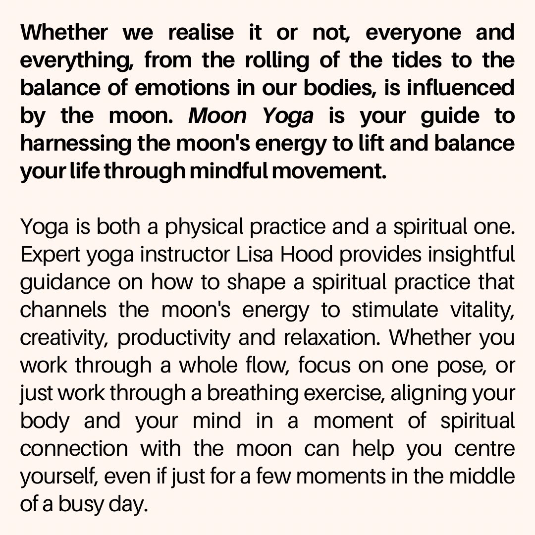 QuirinusReads's tweet photo. Delightful, insightful and spiritually nourishing! That’s the gorgeous #MoonYoga book which I’m reviewing today on bookstagram: https://t.co/eDbC0HES0h Ideal for yogis and newbies alike this beautiful guide helps you align your energy with different moon phases. #booktwt https://t.co/6vy2ZnbxI4