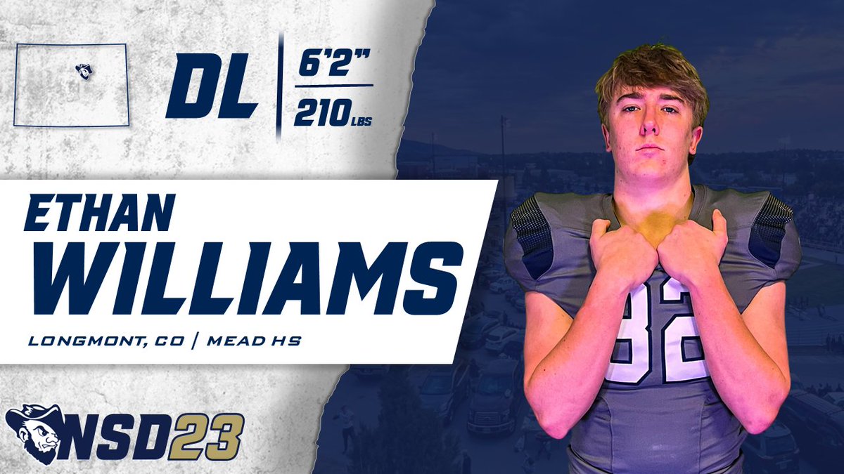 HardrockerFB's tweet photo. ⛏️ WELCOME TO THE HARDROCKER FAMILY ⛏️

@EthanWilliamsMH 
 
Position: DL
Hometown: Longmont, CO

#TheHardrockLife https://t.co/vXDwpWoOAM