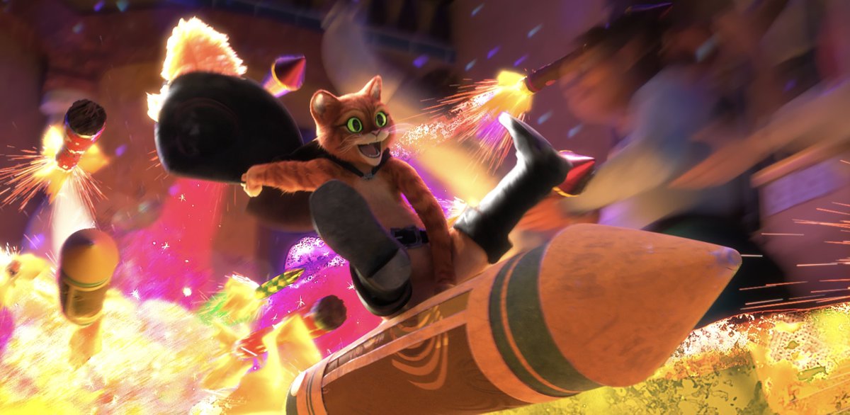 If you're looking for a fantastic movie to watch with the family this weekend, we can heartily recommend #PussInBoots : The Last Wish, in cinemas from this Friday 3 Feb! We've already seen it and thought it was MEGA! And purrfect. Also pawsome. Extraclawdinary...