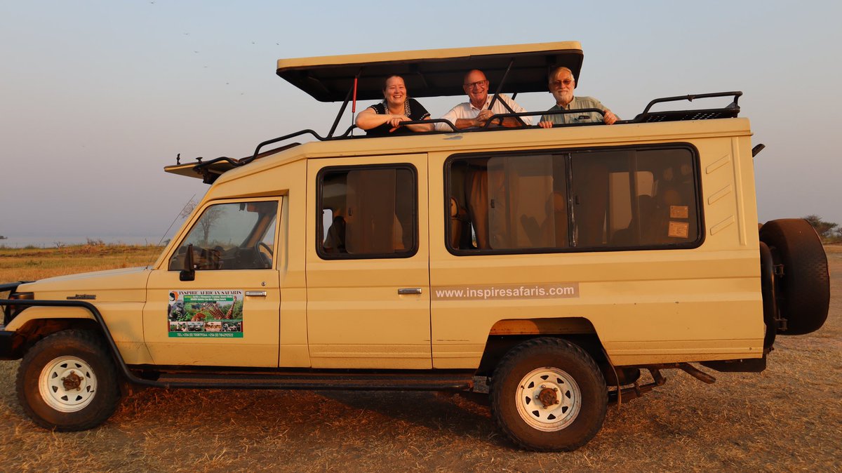 InspireSafaris's tweet photo. Enjoy a Weekend Escape to #MurchisonFallsPark with our best guides.. Thank You @ColeenSabatini for choosing us to be your guide on your 6th Trip to Murchison.. #Reward was 13 Lions in closer encounter! https://t.co/BZlqLFyWiM