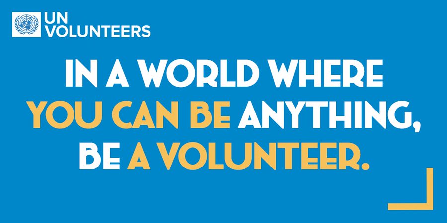 #VolOps 
Apply now for @IrishAid funded Youth positions with @UNVolunteers (cclosing date 19 Feb):  
➡️Leave No One Behind Coordinator https://t.co/Az0zBqgEy5
➡️Communication and Advocacy Officer https://t.co/a2ouVpgJbd 

RT 
