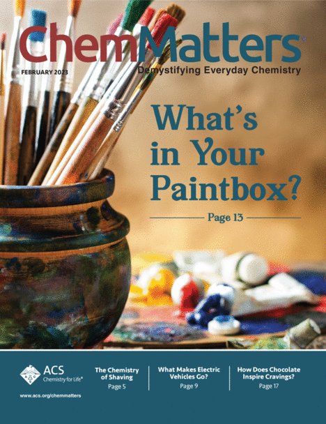 The February issue is #ChemMatters is out today! In the cover article, students will learn about the chemistry behind paint's pigment. fal.cn/3vxXw