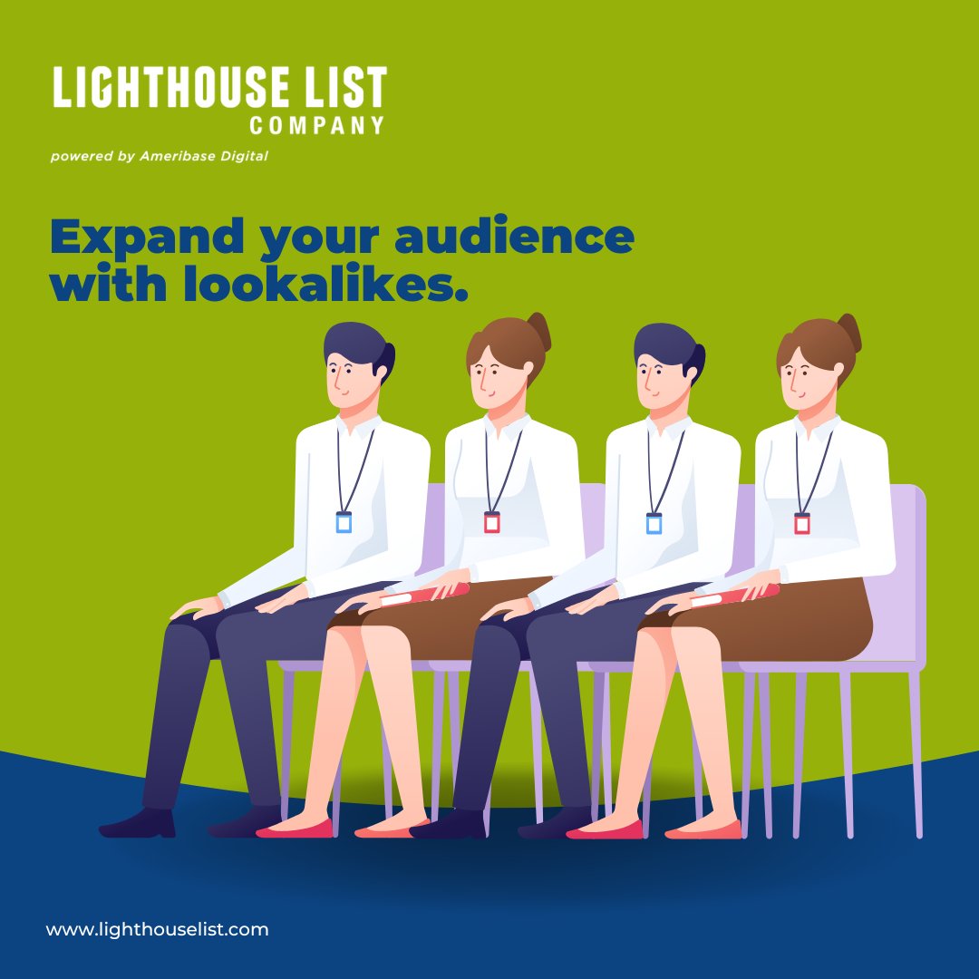 💡 How about using Lookalike Audiences to reach a larger audience on MVPD, OTT or CTV? It only takes 72 hours for us to create a Lookalike model of you. Behavioral and demographic data is available.

➡️ Get started! bit.ly/3HgIkwm

#targetaudience #digitalmarketing ...