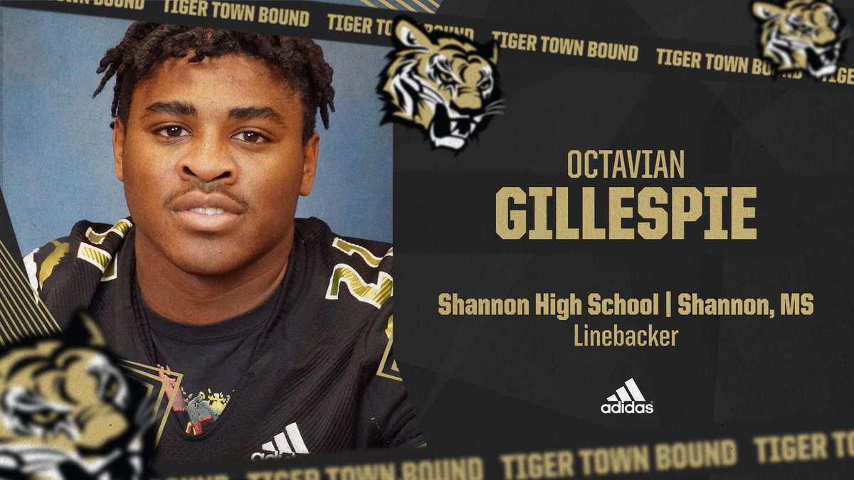 NEMCCTigers's tweet photo. FB | Welcome to #TigerTown Octavian Gillespie!!

Gillespie was an all-division Super 22 selection after posting 7️⃣7️⃣ tackles, over 🔟 sacks &amp; 3️⃣ forced fumbles as a senior at Shannon!

🐯 #NSD2023 https://t.co/OUPWDpRdvV