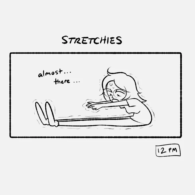 this one's for all the tall weenies out there #hourlycomicday 