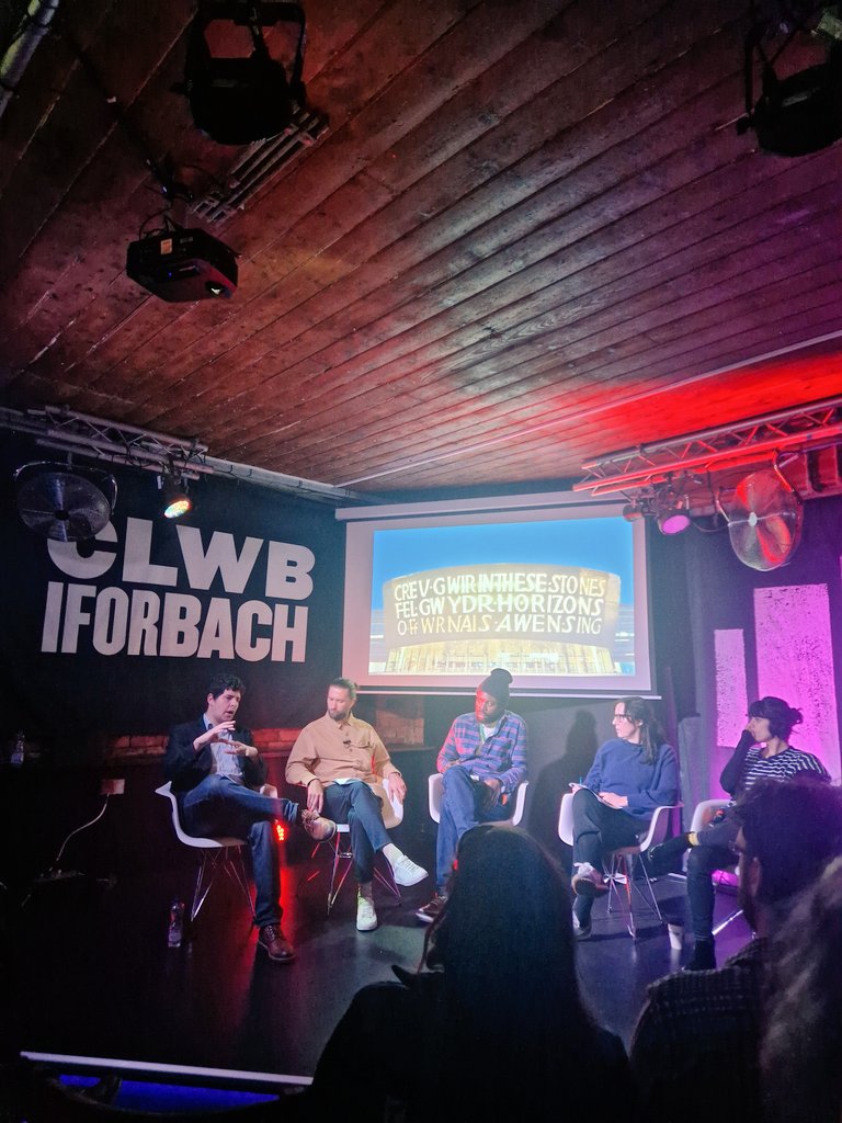 JessCardiff's tweet photo. Great to be at @ClwbIforBach hearing about the work by Cardiff Music Board yesterday - looking forward to learning more about forthcoming activity to support Cardiff's grassroots scene. #cardiff #creativecardiff #cardiffmusic https://t.co/YgP5p8opce