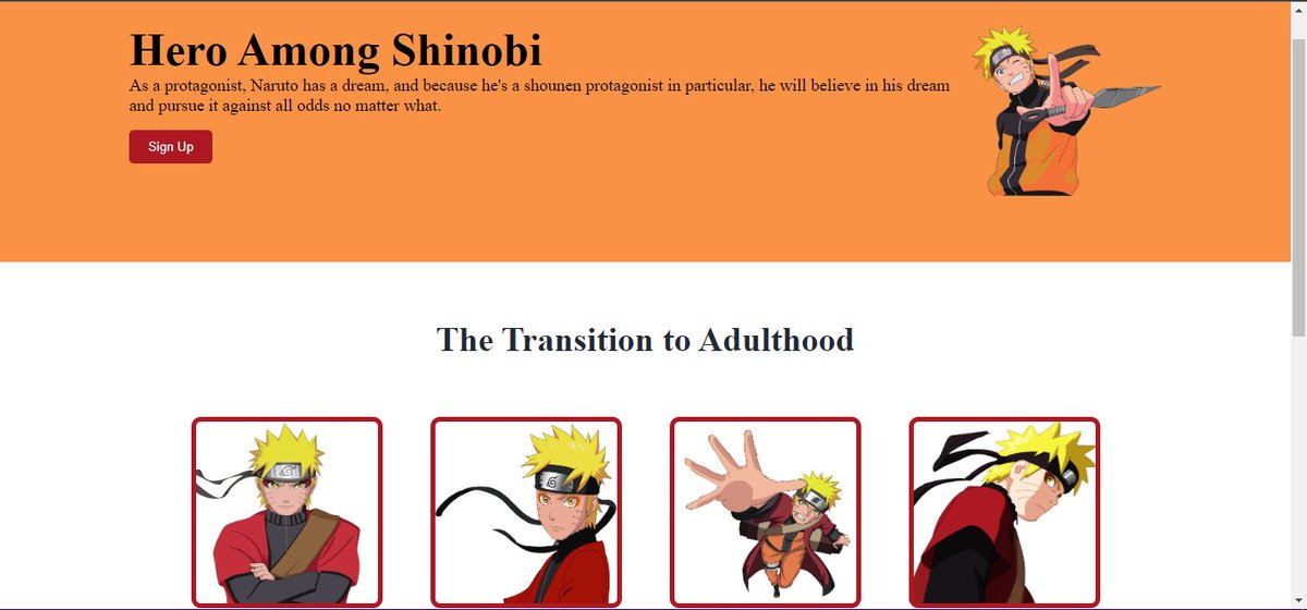 _vigneshjothi's tweet image. Day 25/100  #100DaysOfCode #theodinproject #CodeLife  @TheOdinProject 
Finally a Testimonial web page for #narutoUzumaki.
I modified some contents in the page and published in github.

Live Preview : vignesh-jothi.github.io/willoffire/