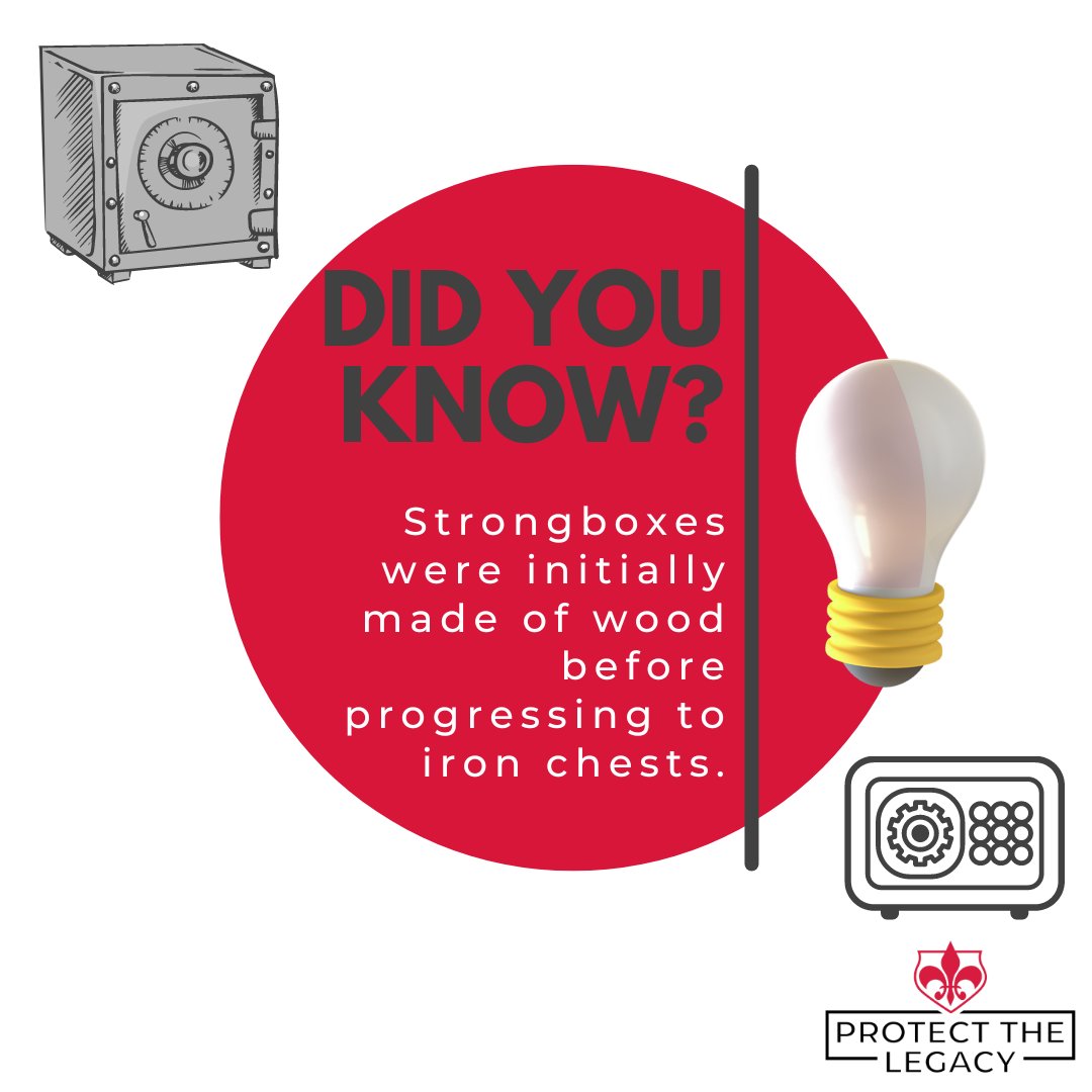 RollandSolution's tweet photo. Before the modern safes we know today, strongboxes were used to protect valuables, these were initially made of wood before progressing to iron chests. We have come a long way in the form of safes and security solutions!

#protectthelegacy #security #securitysolutions #safes https://t.co/RuW0bZ9vP2