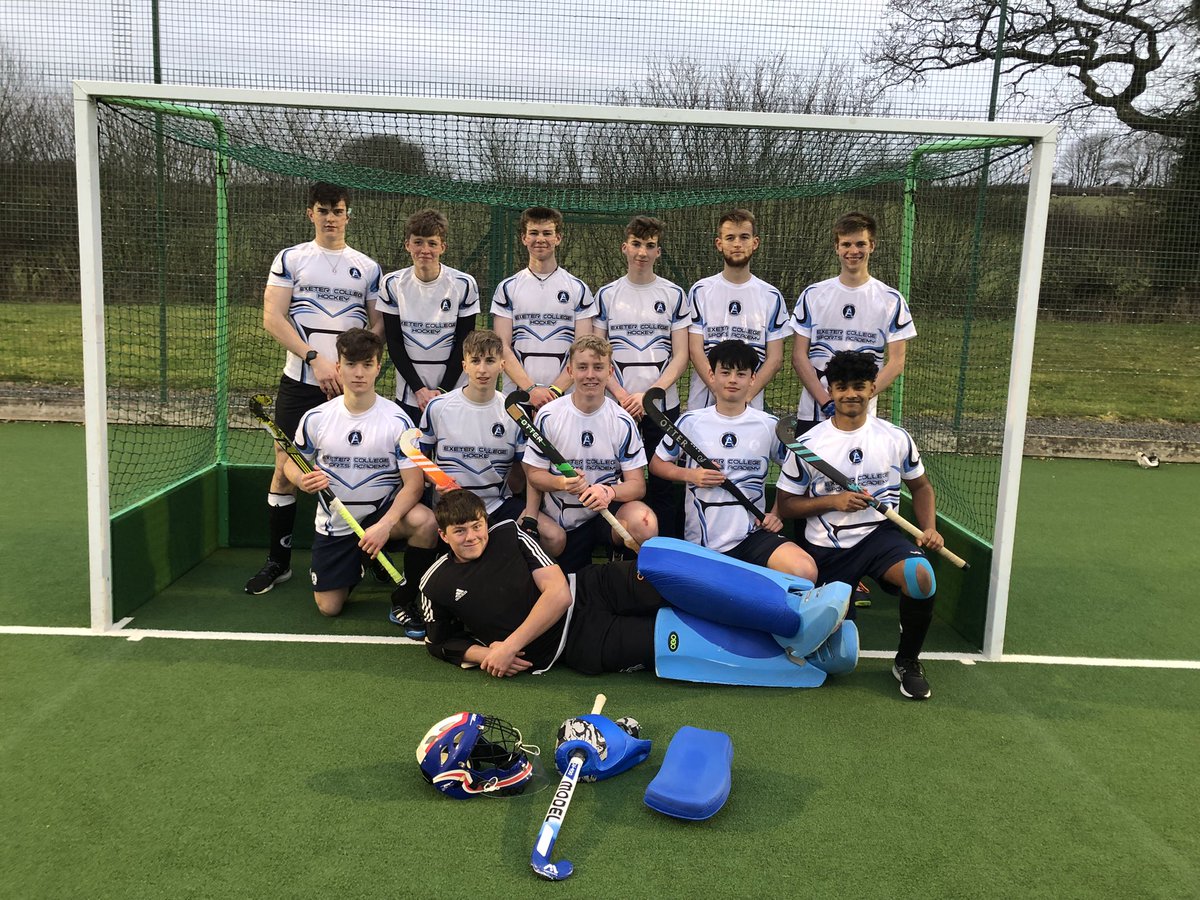 Devon Schools Hockey U18 champions. Great game against West Buckland. Decided by penalty flicks after a 1-1 result at full time. Innes Rose-Price with the goal. Flicks from Charlie Francis, Rory Turner and Rose-Price. Jake Greening making two saves. <a href="/execollsport/">Exeter College Sport</a> ,<a href="/ExeterCollege/">Exeter College</a>