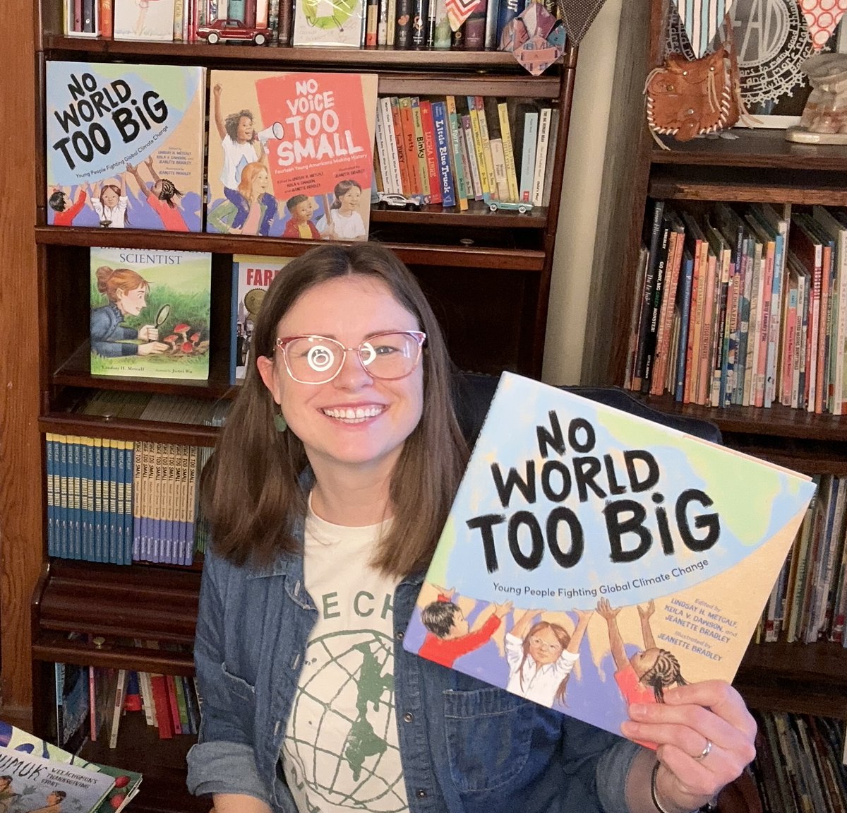 #WorldReadAloudDay2023 is officially underway! I’m sharing all things #steam today, giving sneak peeks at #NoWorldTooBig (releasing March 14 from @charlesbridge) and #BeatrixPotterScientist, with a little #NoVoiceTooSmall #activism sprinkled in. Happy #WRAD2023! #SciComm